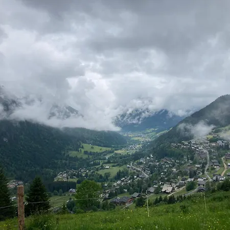 La Dranse, Centre-ville, Parking, Navette Et Vue Montagne Châtel
